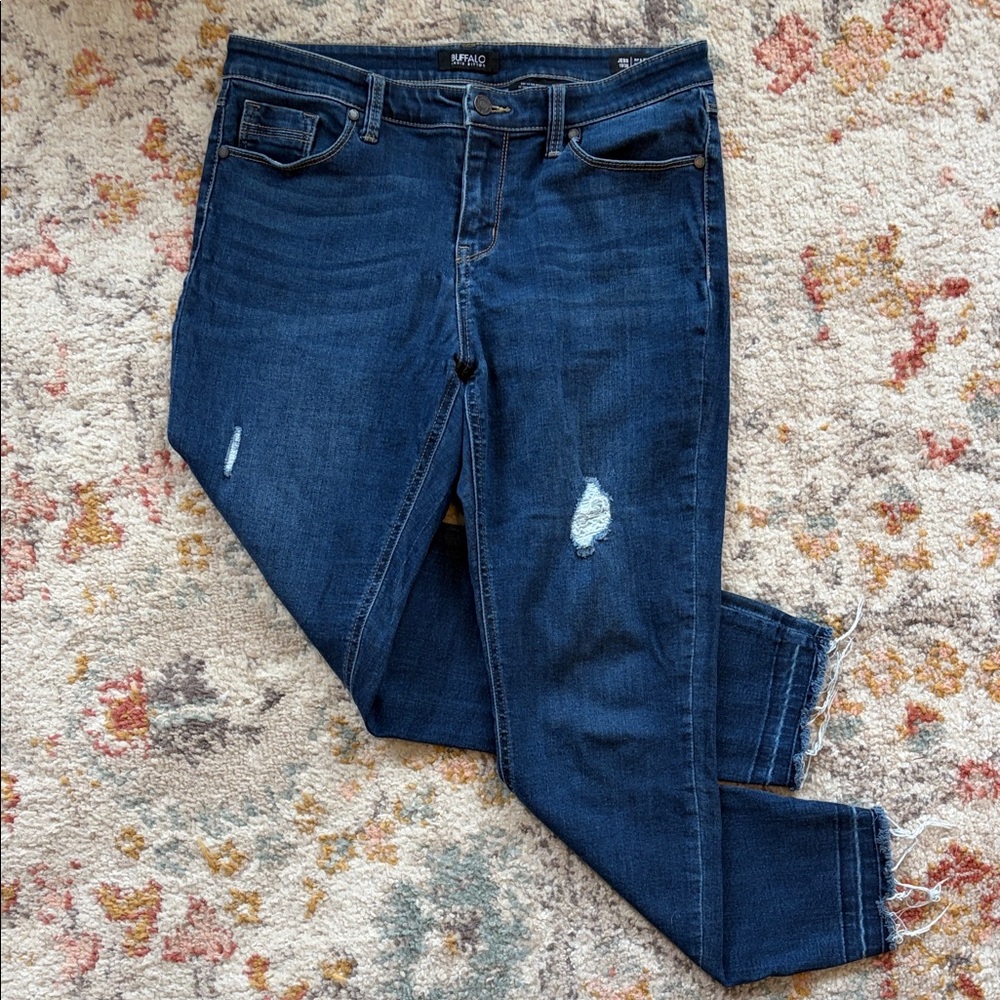 Buffalo David Bitton Dark Blue Skinny Jeans